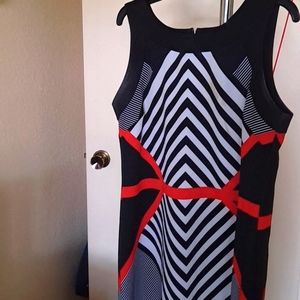 Asymmetrical design dress